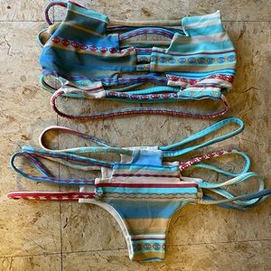 San Lorenzo tribal print bikini